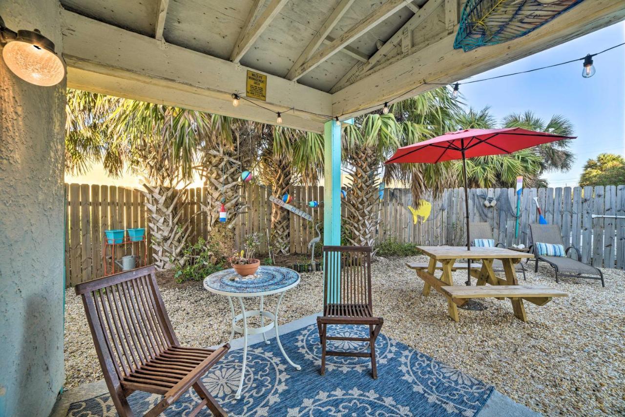 Pcb Studio With Private Patio Steps To Beach! Panama City Beach Kültér fotó