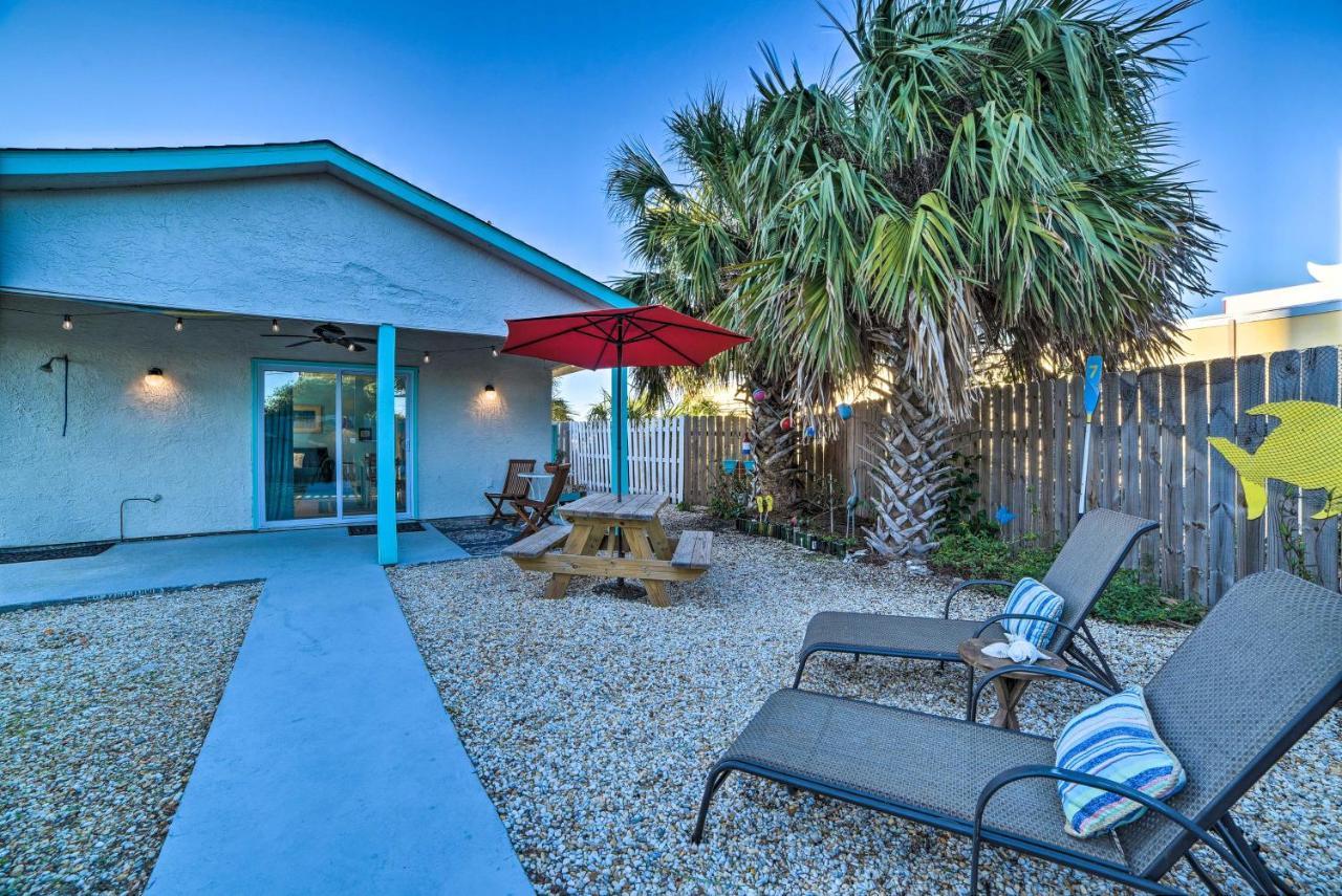 Pcb Studio With Private Patio Steps To Beach! Panama City Beach Kültér fotó