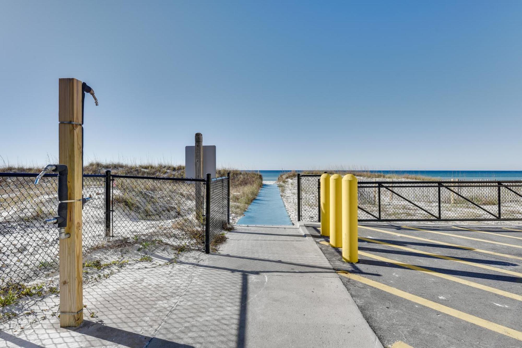Pcb Studio With Private Patio Steps To Beach! Panama City Beach Kültér fotó