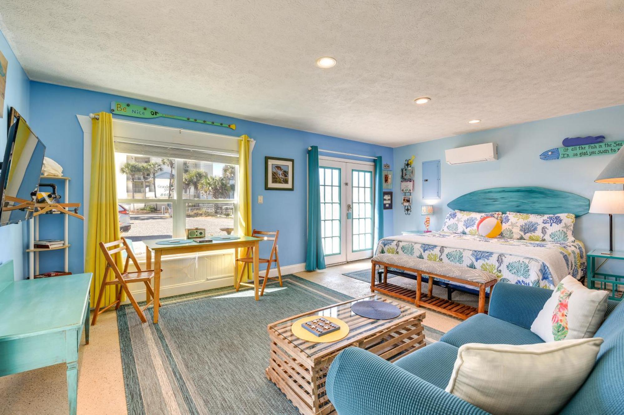 Pcb Studio With Private Patio Steps To Beach! Panama City Beach Kültér fotó